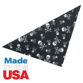 TP Skulls & Crossbones Bandana Blk