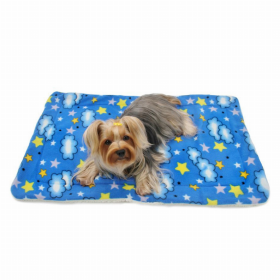 Stars and Clouds Fleece/Plush Blanket