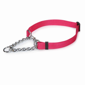 GG Martingale Collar (Color: pink, size: 16-24in)