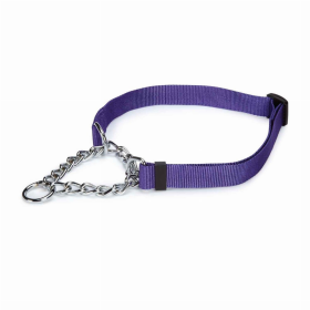 GG Martingale Collar (Color: purple, size: 13-18in)