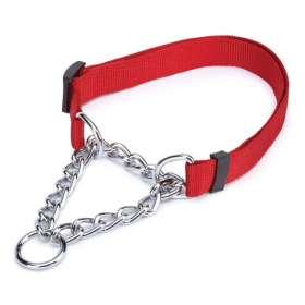 GG Martingale Collar (Color: Red, size: 16-24in)