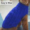 Mr. Peanut's Knitted Acrylic Dog Sweaters