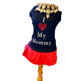 I Love  My Mommy Dress (size: X Small)