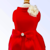 Chiffon Flower Holiday Dress