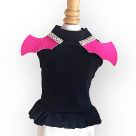 Bat Girl- Dog Dress (size: large)