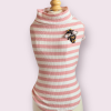 Dazzling Bee Stripe Turtleneck- Dog Sweater