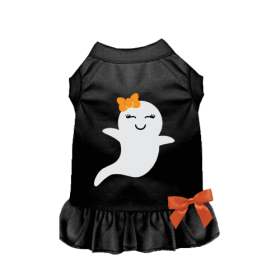 Fabby the Fabulous Ghost- Dog Dress (size: S)