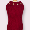 Studded Knit Turtleneck- Dog Sweater