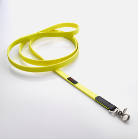 Boss Regular Leash (Color: yellow, size: 5/8" x 6')