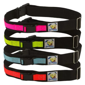 Hands Free Dog Leash Belt (Color: Neon Yellow, size: Small-Medium)